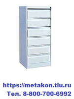 металлический картотечный шкаф шк-6(а5) 6 замков