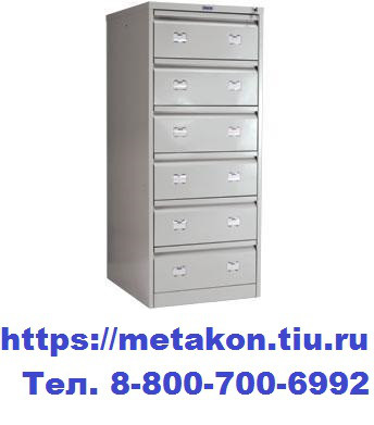 Медицинский шкаф для регистратуры металлический A 06 